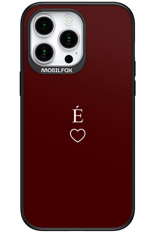 E Burgundia II 2.0 - Apple iPhone 15 Pro Max