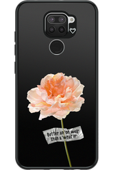 Flower Black - Xiaomi Redmi Note 9