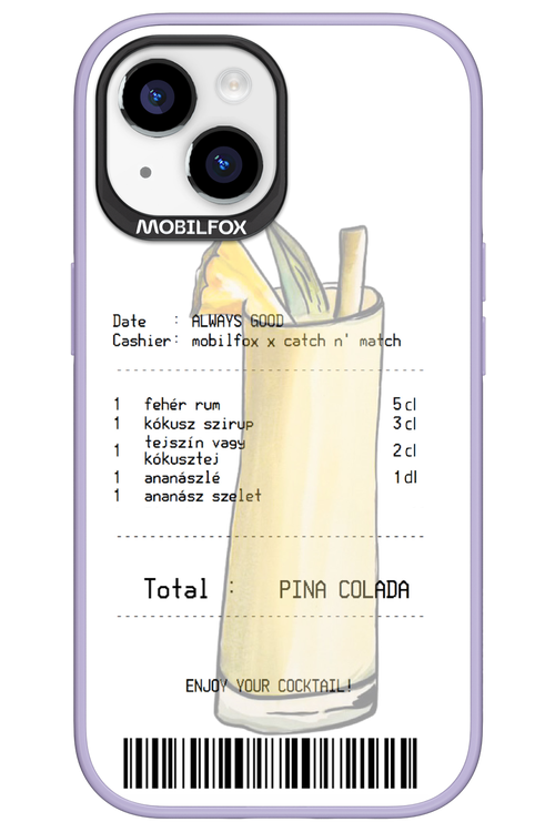 pina colada koktél - Apple iPhone 15