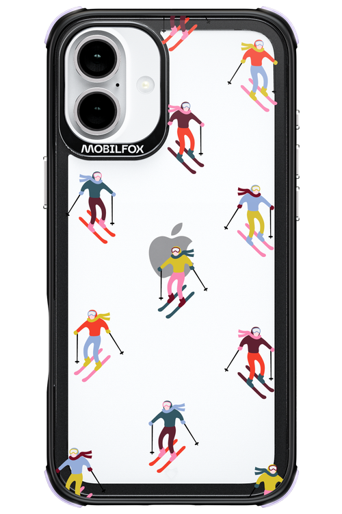 Snow Motion (Transparent) - Apple iPhone 16 Plus