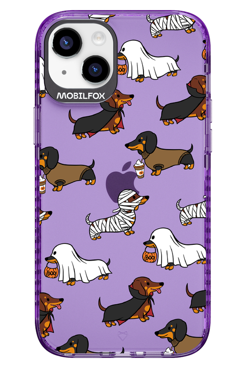 Scary Dachshund (Transparent) - Apple iPhone 14 Plus