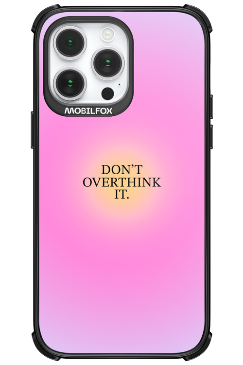 Don't Overthink It - Apple iPhone 14 Pro Max