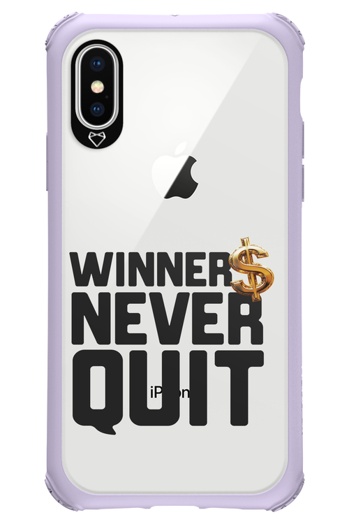 Winners Never Quit - Apple iPhone XS