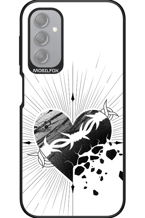 Fekete Szív - Samsung Galaxy A14