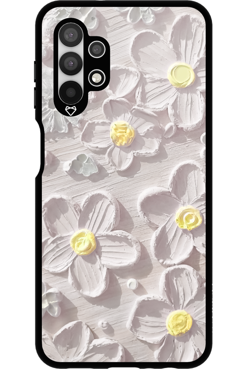 White Flowers - Samsung Galaxy A13 4G