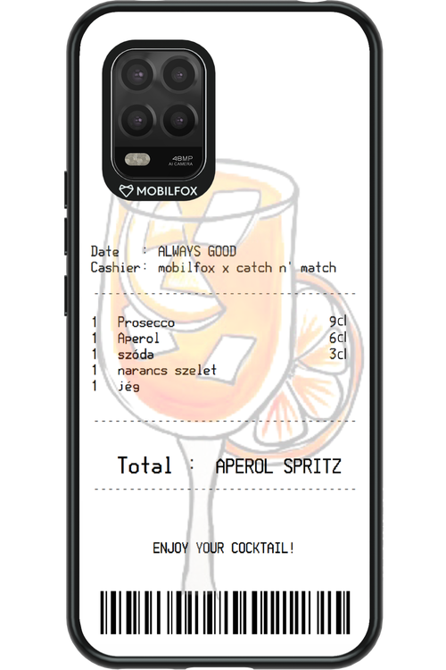 aperol spritz koktél - Xiaomi Mi 10 Lite 5G