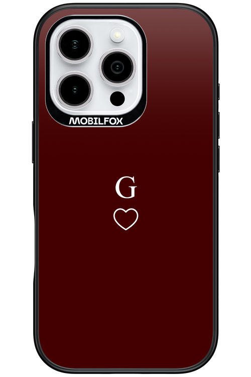 G Burgundia 2.0 - Apple iPhone 16 Pro