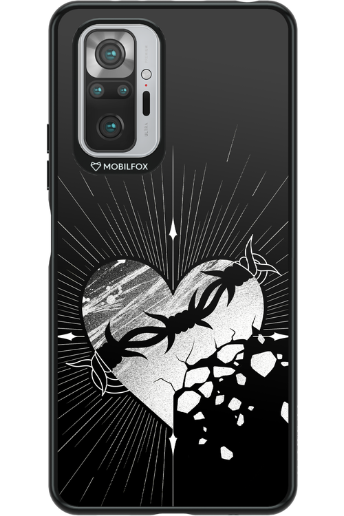 Fehér Szív - Xiaomi Redmi Note 10 Pro