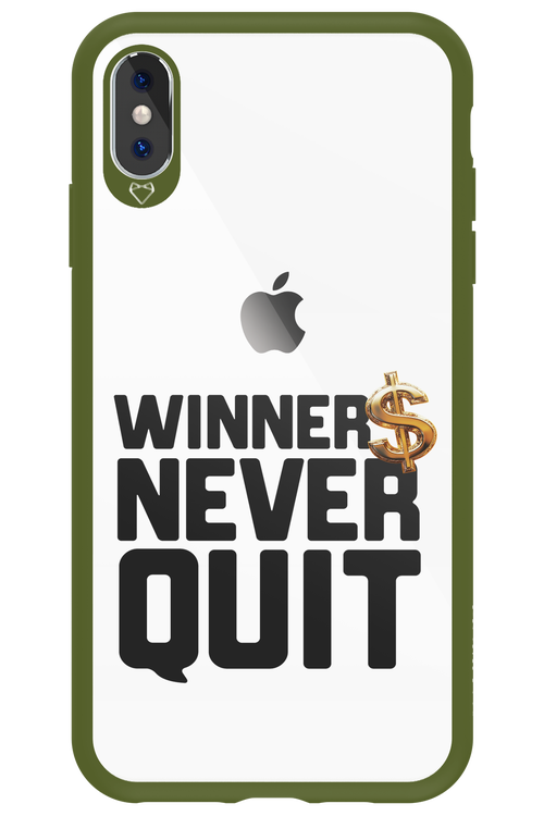 Winners Never Quit - Apple iPhone XS Max