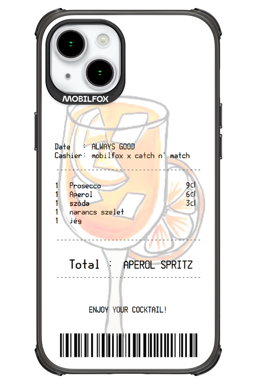 aperol spritz koktél - Apple iPhone 15 Plus