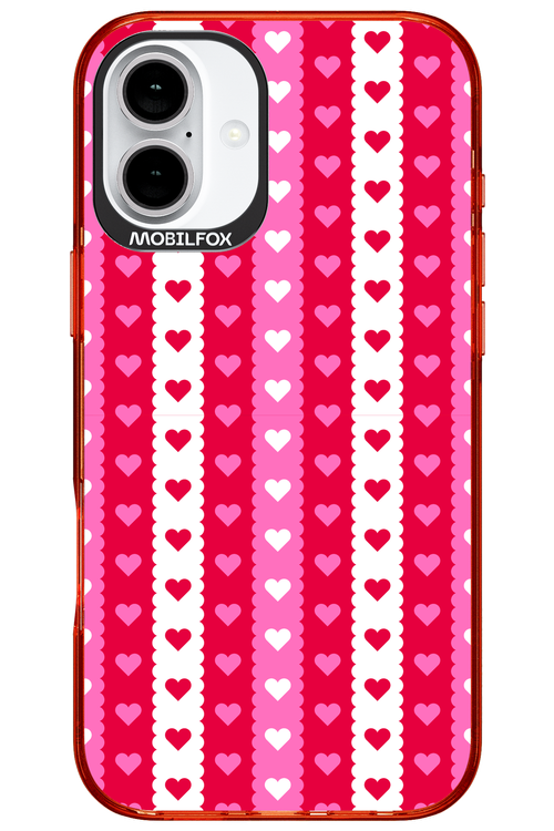 Christmas Heart Biscuit - Apple iPhone 16 Plus