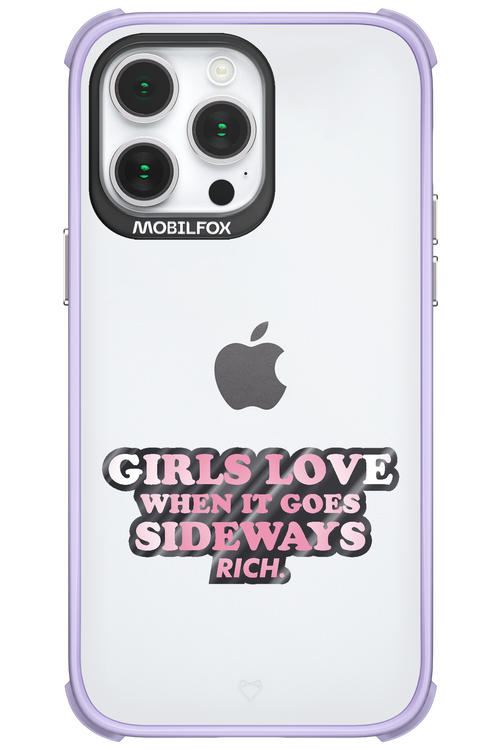 When it goes sideways - Apple iPhone 14 Pro Max