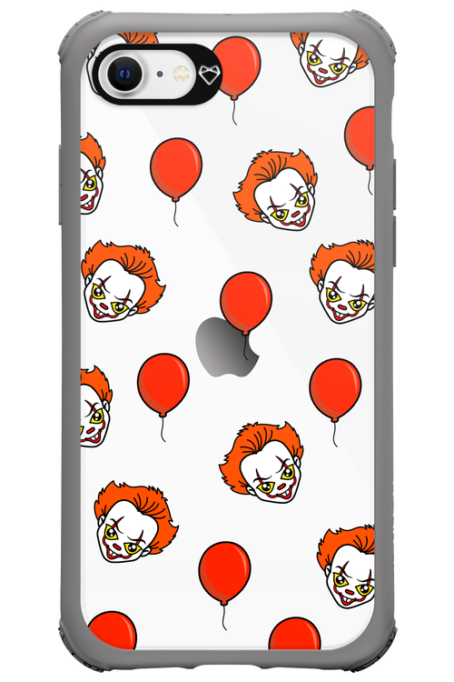 Mystery Clown (Transparent) - Apple iPhone SE 2022