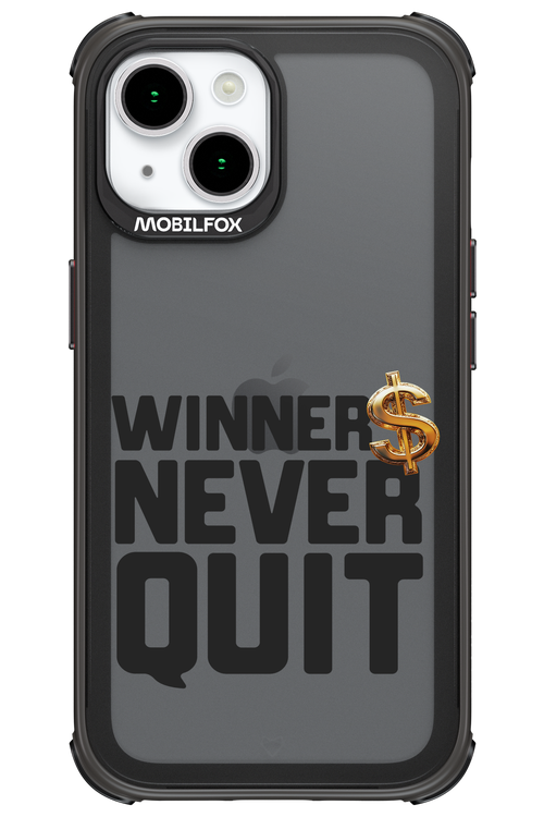 Winners Never Quit - Apple iPhone 15
