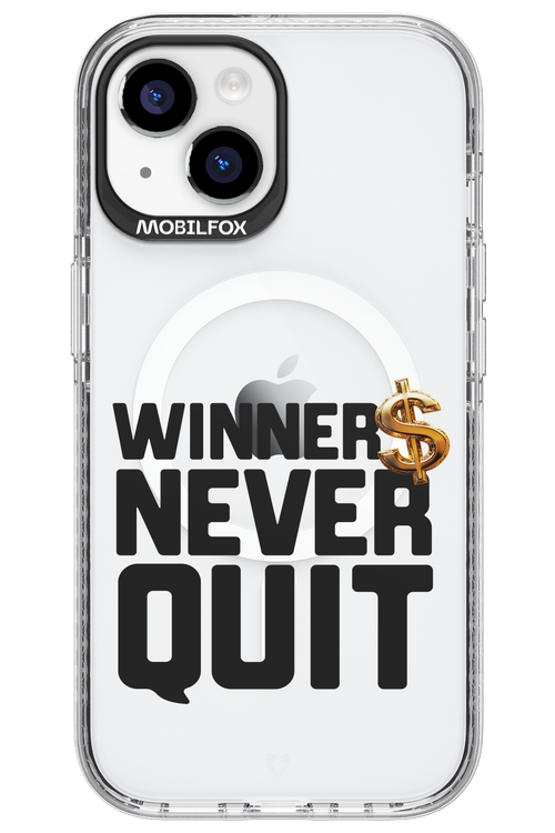 Winners Never Quit - Apple iPhone 15