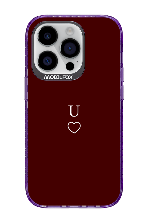 U Burgundia 2.0 - Apple iPhone 14 Pro