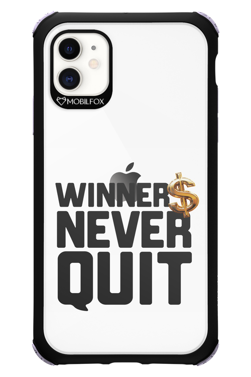 Winners Never Quit - Apple iPhone 11