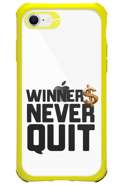 Winners Never Quit - Apple iPhone SE 2020