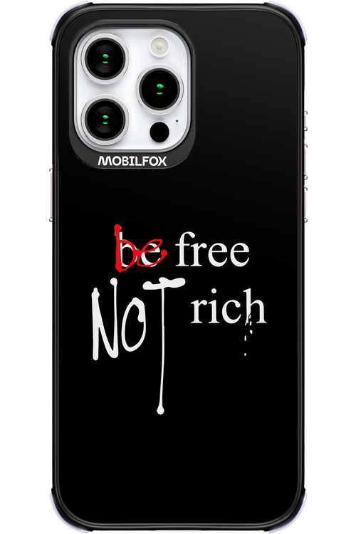 Be Free Black - Apple iPhone 15 Pro Max