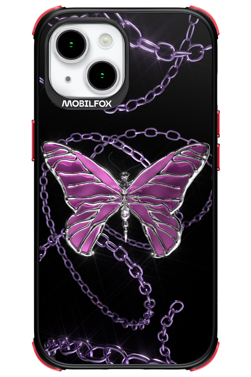 Butterfly Necklace - Apple iPhone 15