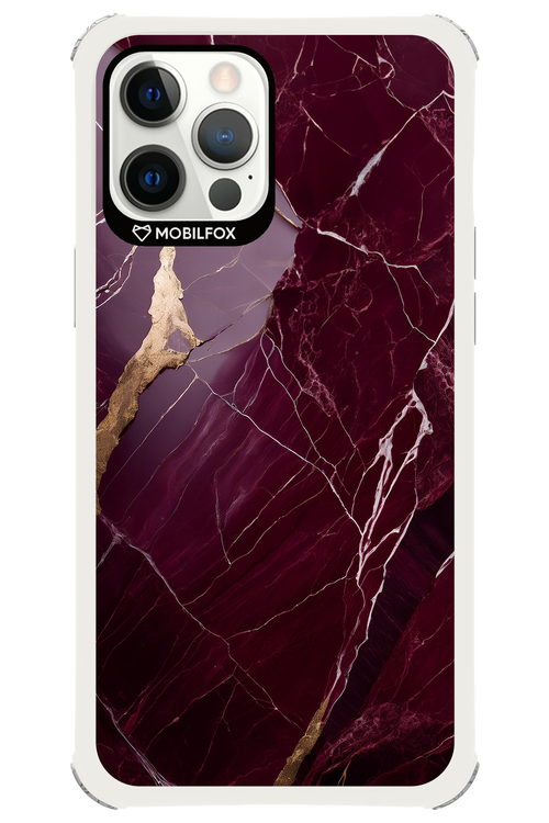 Burgundy Marble - Apple iPhone 12 Pro Max