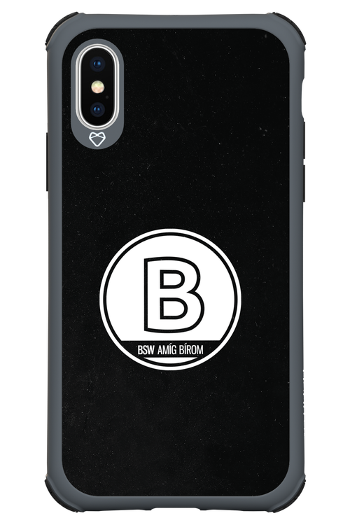 Amig bírom Black - Apple iPhone X
