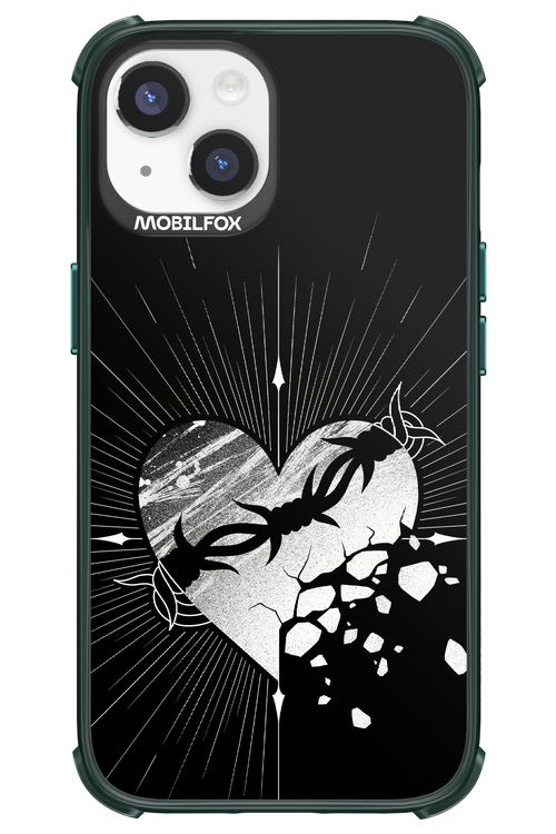 Fehér Szív - Apple iPhone 14