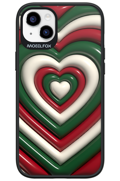 XMAS Hearts - Apple iPhone 14 Plus