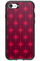 Burgundy Starss - Apple iPhone 8