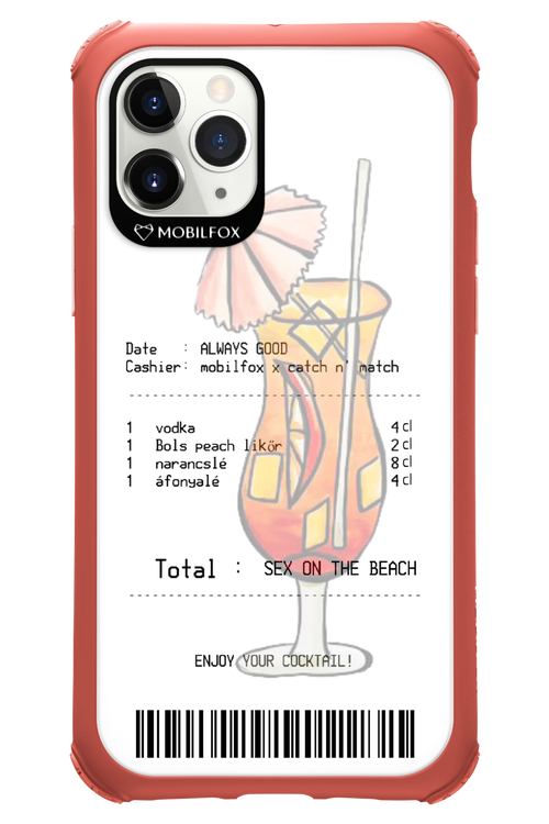 sex on the beach koktél - Apple iPhone 11 Pro