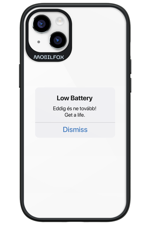 Very Low Battery - Apple iPhone 14 Plus