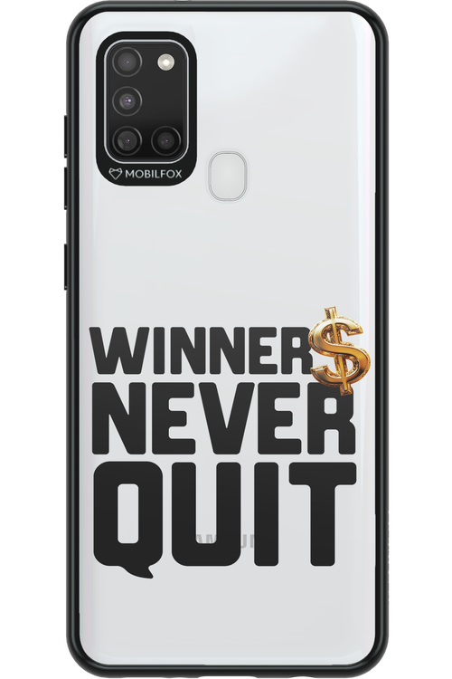 Winners Never Quit - Samsung Galaxy A21 S