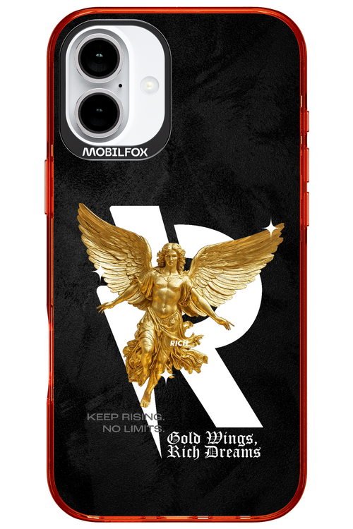 Gold Wings - Apple iPhone 16 Plus