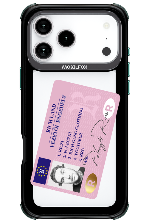 Vezetői engedély - Apple iPhone 17 Pro Max