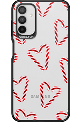 Candy Cane Hearts - Samsung Galaxy A04s