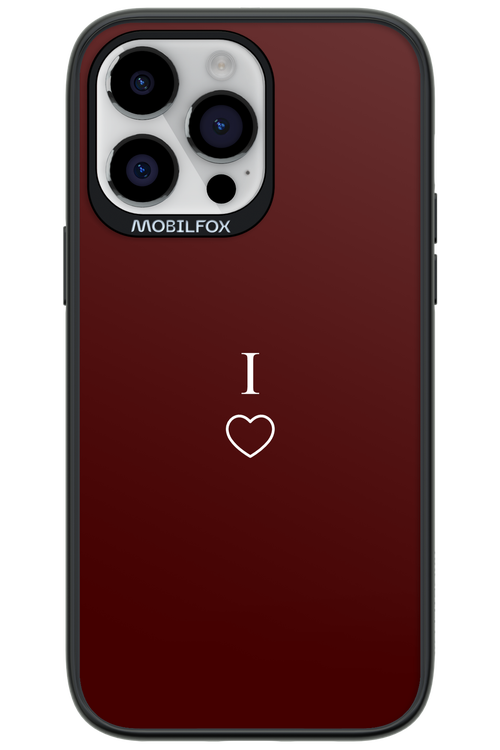 I Burgundia 2.0 - Apple iPhone 14 Pro Max