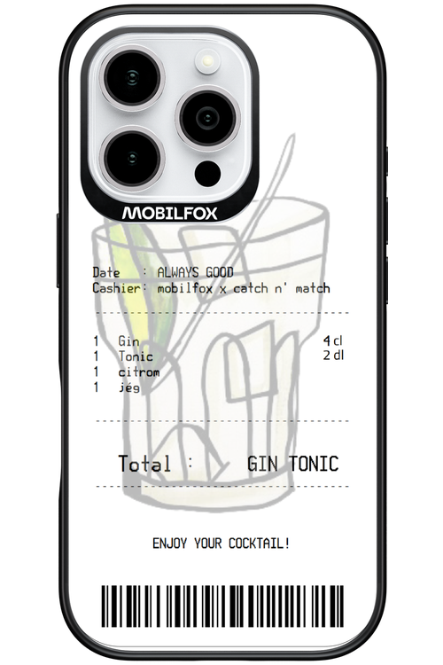 gin tonik - Apple iPhone 16 Pro
