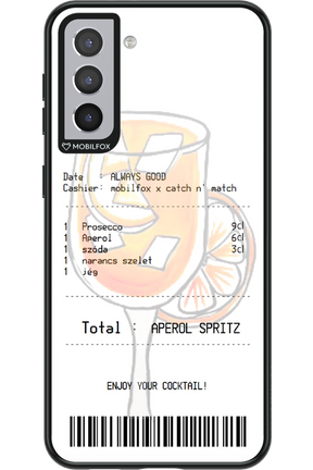 aperol spritz koktél - Samsung Galaxy S21+