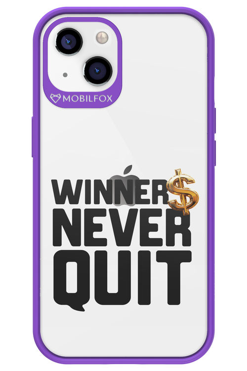 Winners Never Quit - Apple iPhone 13