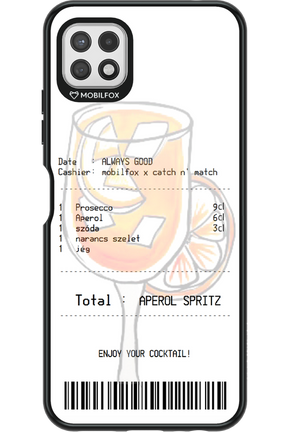 aperol spritz koktél - Samsung Galaxy A22 5G