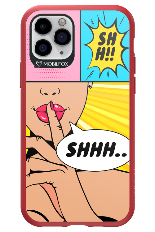 Shhh! (comic) - Apple iPhone 11 Pro