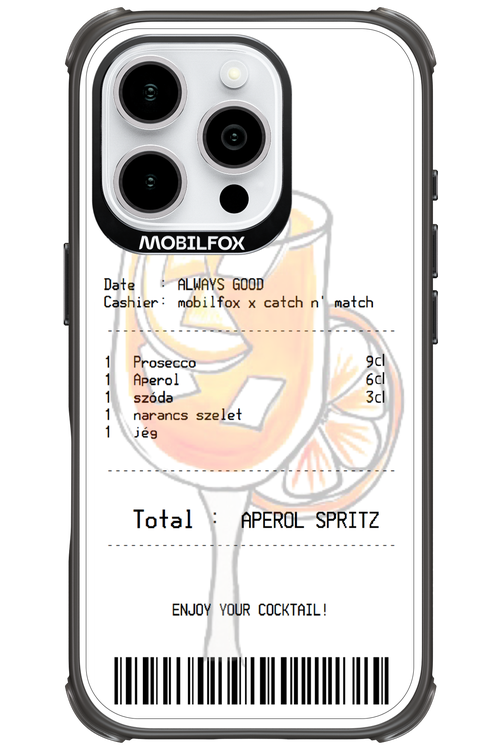 aperol spritz koktél - Apple iPhone 16 Pro