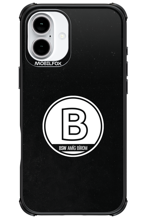 Amig bírom Black - Apple iPhone 16 Plus