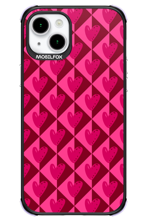 Holiday Heartss - Apple iPhone 15 Plus