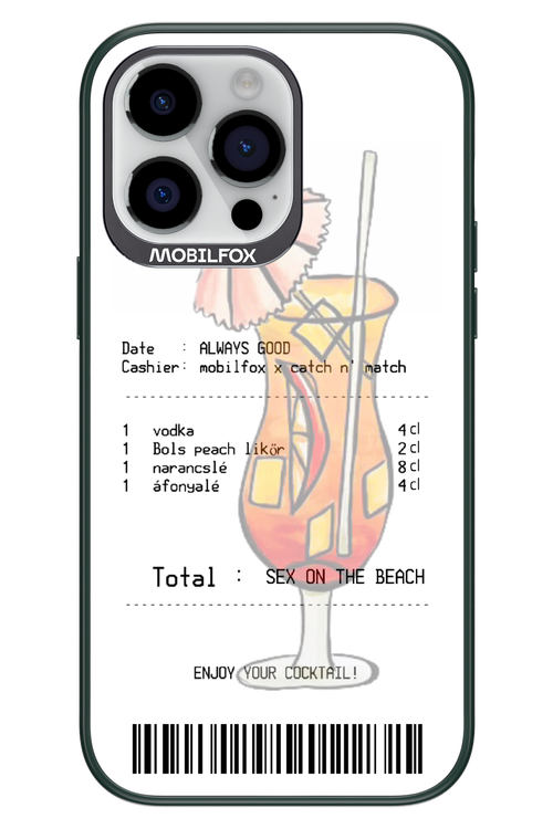 sex on the beach koktél - Apple iPhone 14 Pro Max
