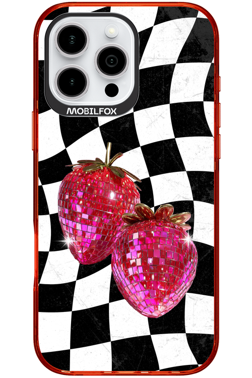 Disco Strawberry 2.0 - Apple iPhone 16 Pro Max