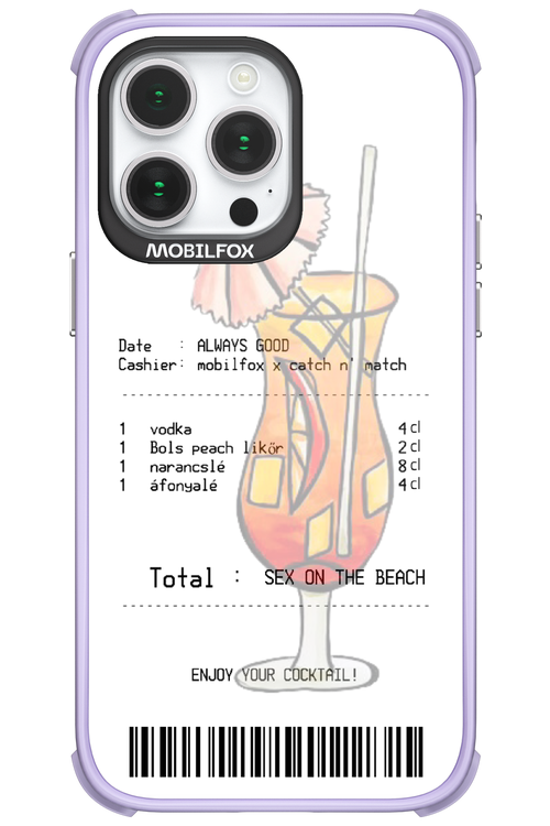 sex on the beach koktél - Apple iPhone 14 Pro Max