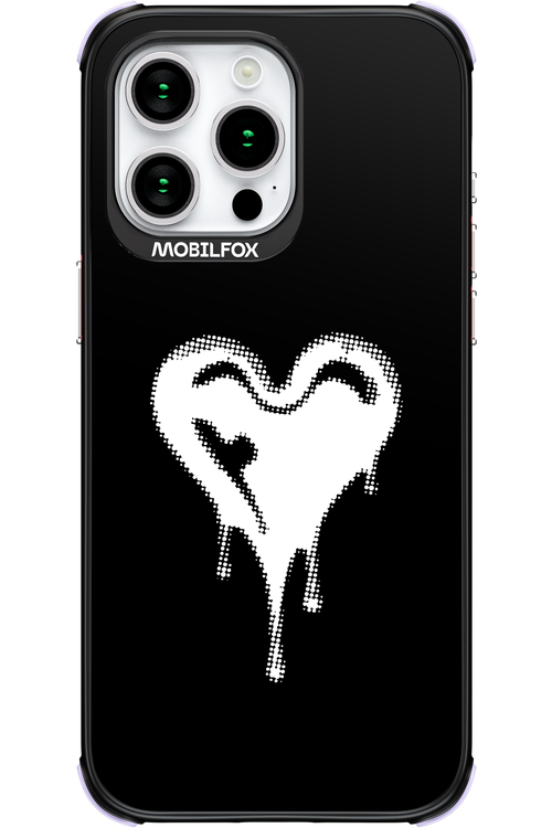 Heart Black - Apple iPhone 15 Pro Max