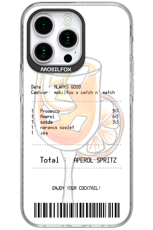 aperol spritz koktél - Apple iPhone 15 Pro Max