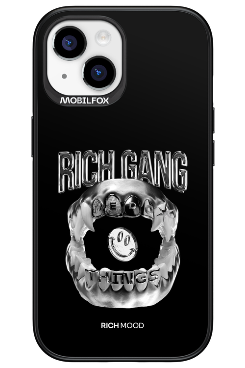 Rich Gang Silver - Apple iPhone 15